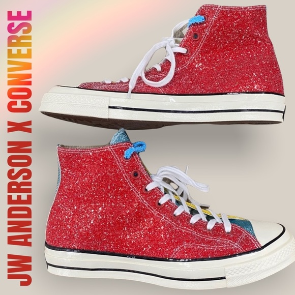 Men's JW Anderson x Converse sneakers collab - Picture 7 of 7